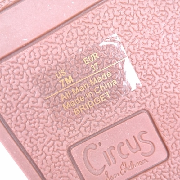 CIRCUS BY SAM EDELMAN Sandals Flats Pewter Snakeskin Metallic Sizes Size 8 - Picture 3 of 4